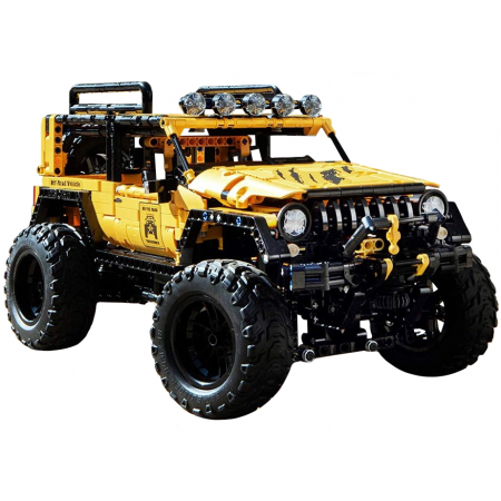 Конструктор ONEBOT Building Block Off-Road Vehicle- Explorer 1600+ (OBJEP92AIQI) чёрно-жёлтый