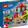 Конструктор LEGO City Пожарная часть и пожарная машина 60375