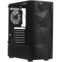 Корпус 1STPLAYER D4 (D4-BK-1F5M-3F5S) черный