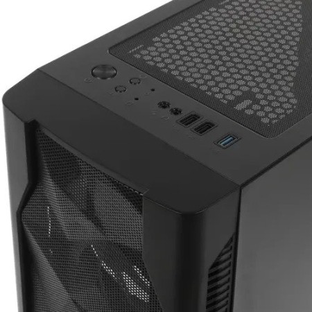 Корпус 1STPLAYER D4 (D4-BK-1F5M-3F5S) черный