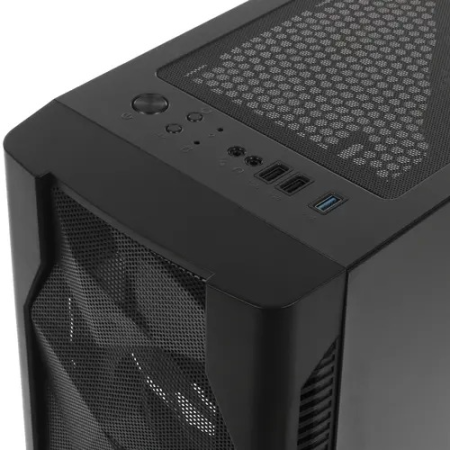 Корпус 1Stplayer DK-D4 (D4-BK-1F5M-3F5S) черный