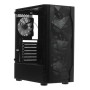 Корпус 1STPLAYER D4 (D4-BK-1F5M-3F5S) черный