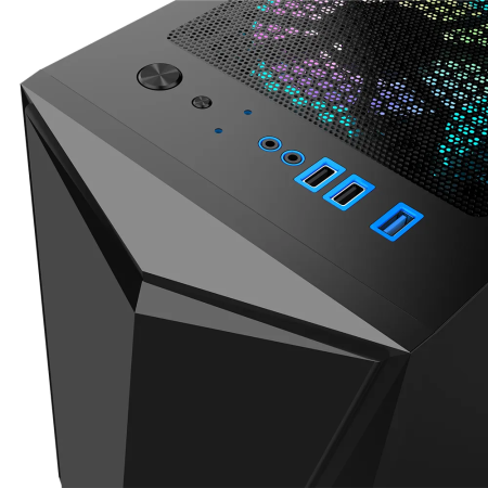 Корпус 1Stplayer DK-3-BK (DK-3-BK-1F5M-2F5S) черный