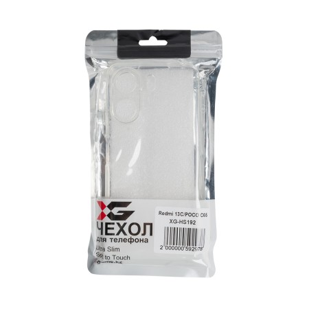 Чехол XG XG-HS192 для Redmi 13C/POCO C65 прозрачный