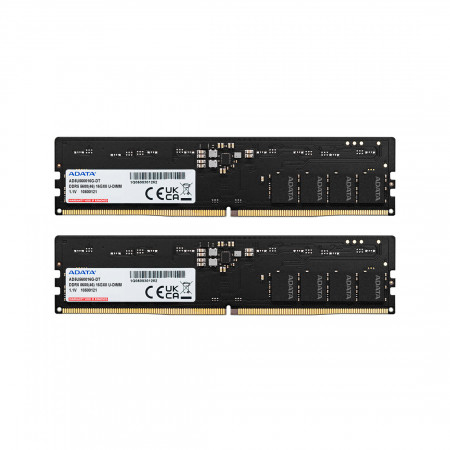 Оперативная память ADATA (AD5U560016G-DT) 32 ГБ чёрный