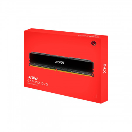 Оперативная память ADATA XPG GAMMIX D20 (AX4U32008G16A-CBK20) 8 ГБ чёрный