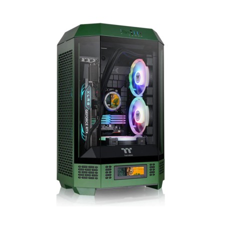 Корпус Thermaltake The Tower 300 Racing Green (CA-1Y4-00SCWN-00) зеленый