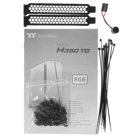 Корпус Thermaltake H350 TG RGB (CA-1R9-00M1WN-00) черный