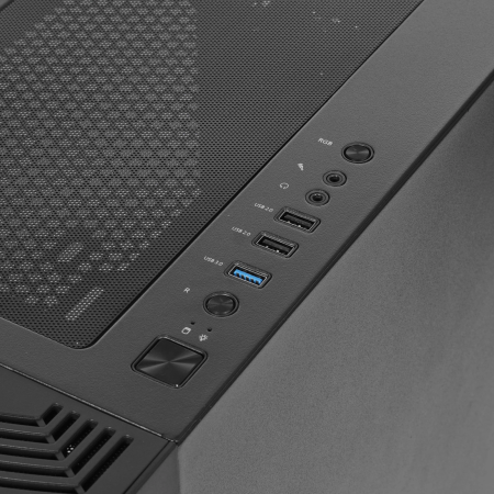 Корпус Thermaltake H350 TG RGB (CA-1R9-00M1WN-00) черный