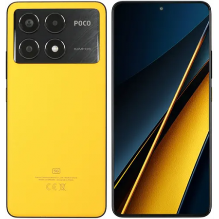 Смартфон POCO X6 Pro (2311DRK48G) NFC 12 ГБ/512 ГБ жёлтый