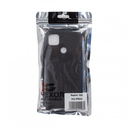 Чехол XG XG-PR03 для Redmi 10A чёрный