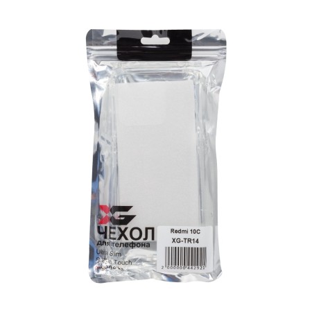 Чехол XG XG-TR14 для Redmi 10C прозрачный с Бортами