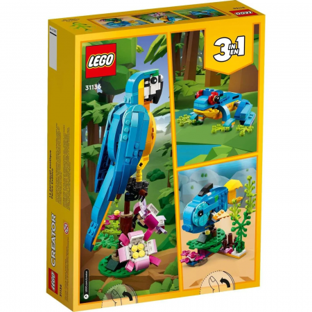 Конструктор LEGO Creator Экзотический попугай 31136