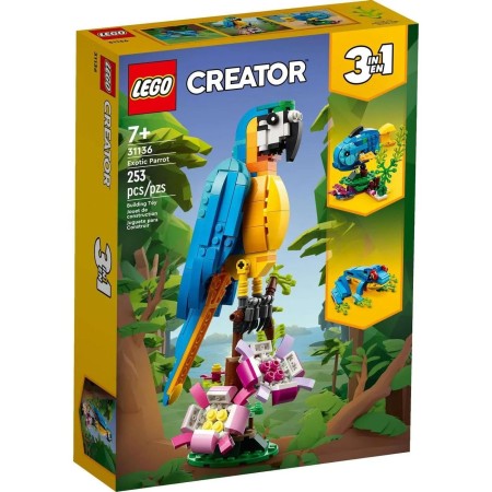 Конструктор LEGO Creator Экзотический попугай 31136