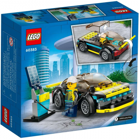Конструктор LEGO City Электрический спортивный автомобиль 60383