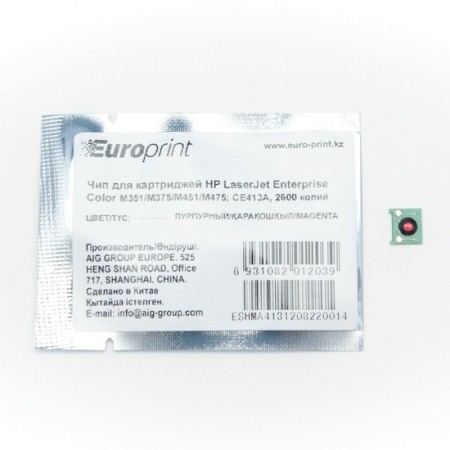 Чип Europrint для картриджей HP CE413A