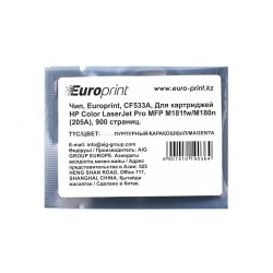 Чип Europrint для картриджа HP CF533A пурпурный (900 стр.)