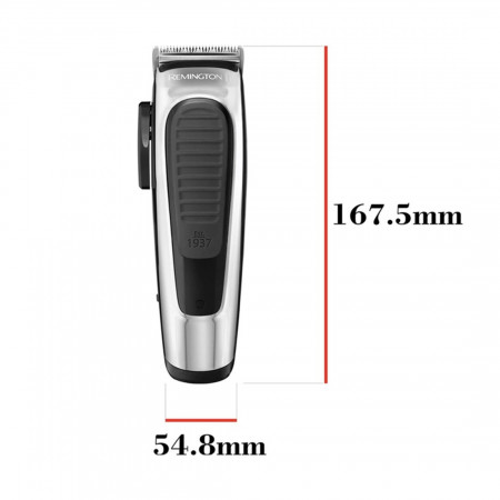 Машинка для стрижки волос Remington HC450 (43250560710) серебристый/черный