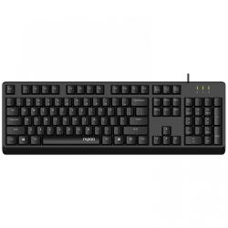 Клавиатура проводная Rapoo NK1900 черный Клавиатура проводная Rapoo NK1900 черный