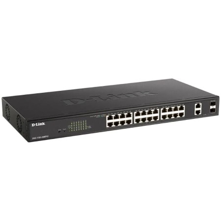 Коммутатор D-Link DGS-1100-26MPV2/A3A черный