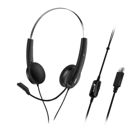 Наушники Genius HS-220U (31710020400) черный
