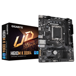 Материнская плата GIGABYTE H610M K DDR4 2.0 черный