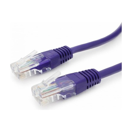 Патч-корд Cablexpert PP12-0.5M/V фиолетовый 0.5м