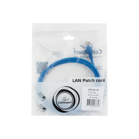 Патч-корд Cablexpert PP12-1M/B синий 1м