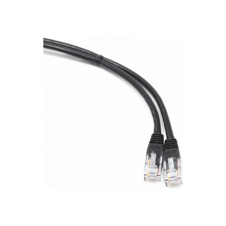Патч-корд Cablexpert PP12-1M/BK черный 1м