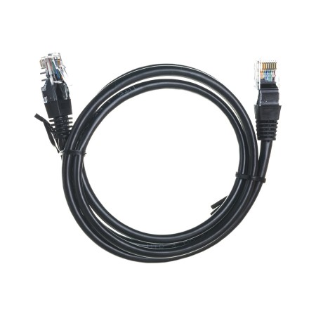 Патч-корд Cablexpert PP12-1M/BK черный 1м