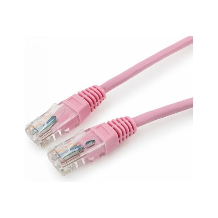 Патч-корд Cablexpert PP12-1M/RO розовый 1м