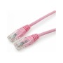 Патч-корд Cablexpert PP12-1M/RO розовый 1м
