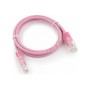 Патч-корд Cablexpert PP12-1M/RO розовый 1м