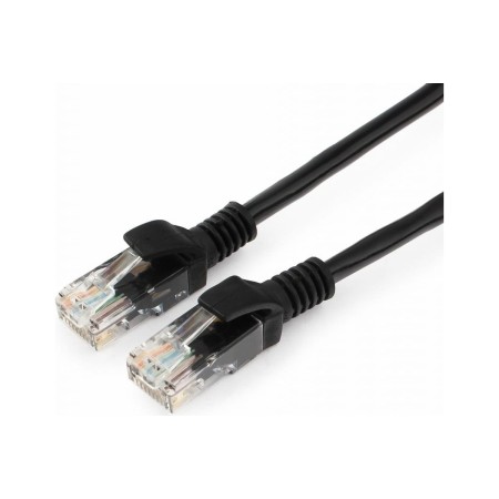 Патч-корд Cablexpert PP12-2M/BK черный 2м