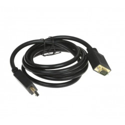 Кабель DisplayPort - VGA Cablexpert CCP-DPM-VGAM-6 1.8 м черный