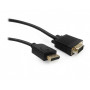 Кабель DisplayPort - VGA Cablexpert CCP-DPM-VGAM-6 1.8 м черный