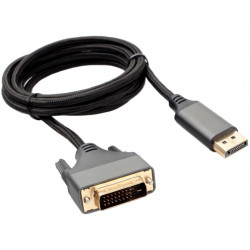 Кабель Displayport - DVI Cablexpert CC-DPM-DVIM-4K-6 1.8 м черный