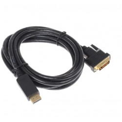 Кабель DisplayPort - DVI Cablexpert CC-DPM-DVIM-3M 3 м черный