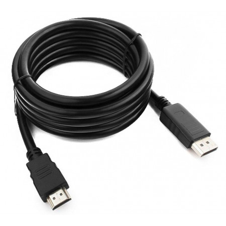 Кабель DisplayPort - HDMI Cablexpert CC-DP-HDMI-4K-6 1,8 м черный