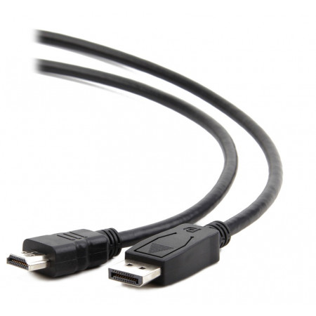 Кабель DisplayPort - HDMI Cablexpert CC-DP-HDMI-6 1.8 м черный