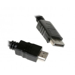 Кабель DisplayPort - HDMI Cablexpert CC-DP-HDMI-5M 5 м черный