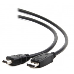 Кабель DisplayPort - HDMI Cablexpert CC-DP-HDMI-7.5M 7.5 м черный