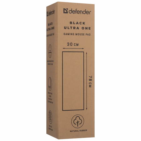 Коврик Defender Black Ultra One (50004) черный