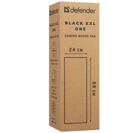 Коврик Defender Black XXL One (50006) чёрный