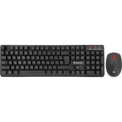 Клавиатура + мышь беспроводная Defender Milan C-992 (45992) чёрный