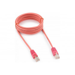 Патч-корд Cablexpert PP12-3M/RO розовый 3м