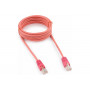 Патч-корд Cablexpert PP12-3M/RO розовый 3м