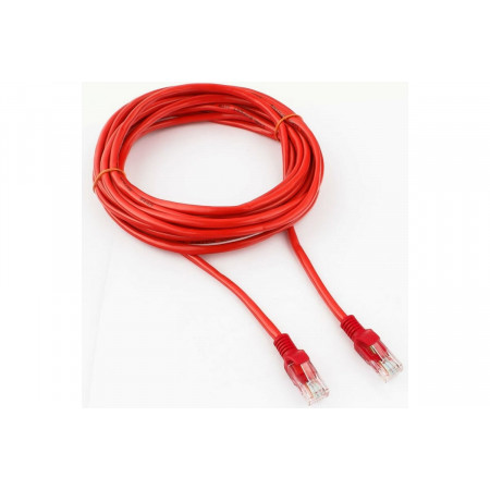 Патч-корд Cablexpert PP12-5M/R красный 5м