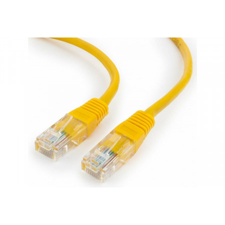 Патч-корд Cablexpert PP12-7.5M/Y желтый 7.5м