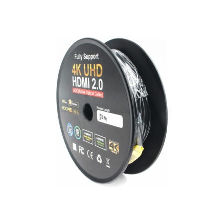 Кабель HDMI - HDMI Cablexpert CCBP-HDMI-AOC-50M 50 м черный